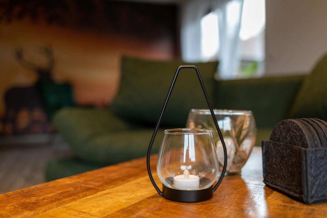 Apartamento Haus Martina Im Herzen Der Rhoen - 3 Einzelbuchbare Moderne Fuer 2-8 Personen, Terrasse, Balkon, Garten, Und E-bike Keller, Lounge, Freies Wlan, Familienfreundlich Poppenhausen