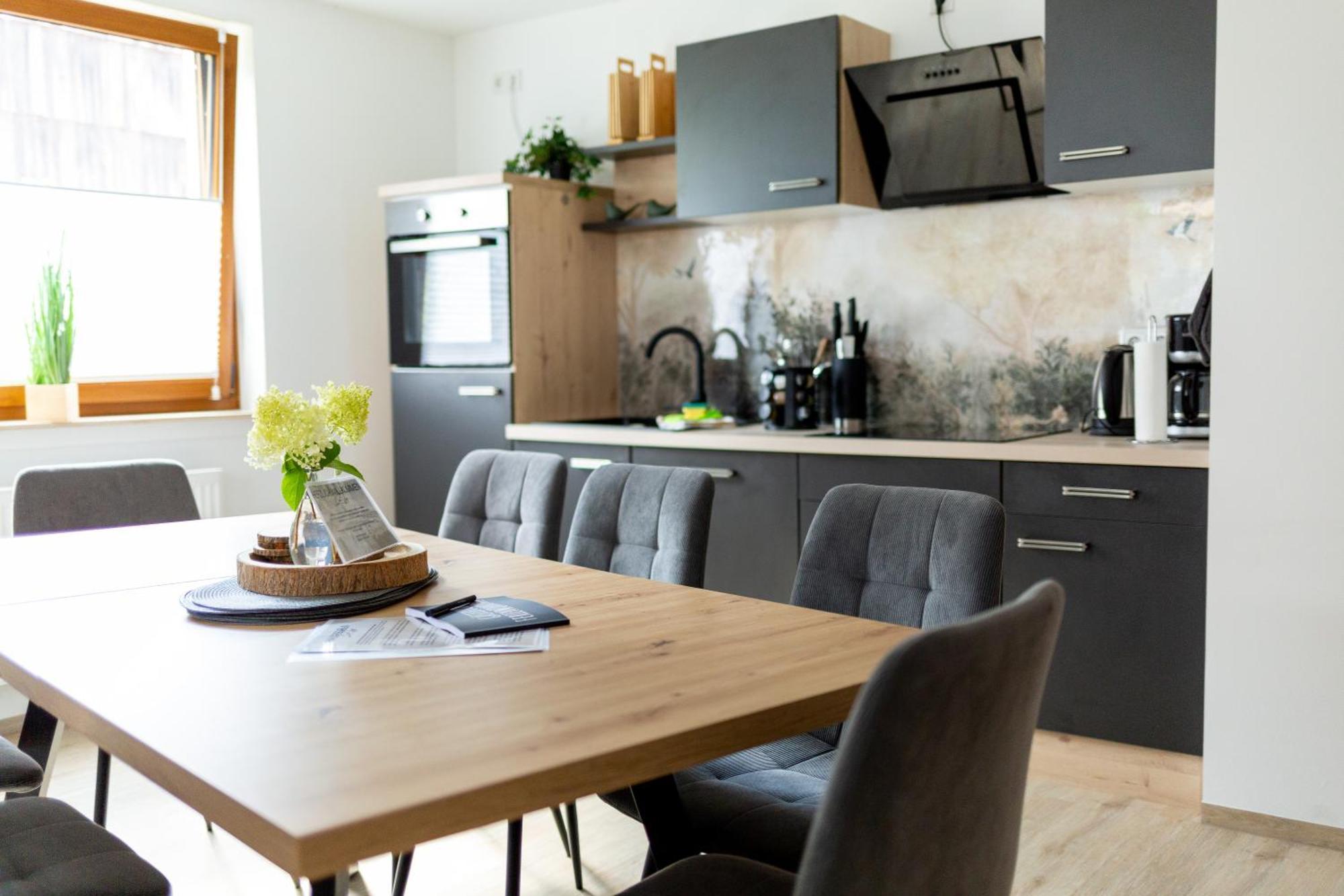 Haus Martina Im Herzen Der Rhoen - 3 Einzelbuchbare Moderne Fuer 2-8 Personen, Terrasse, Balkon, Garten, Und E-bike Keller, Lounge, Freies Wlan, Familienfreundlich Apartment *